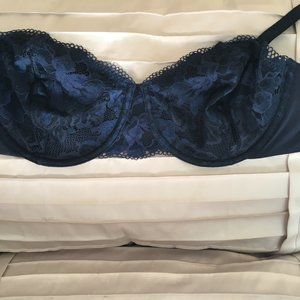 NWT SOMA Embraceable Signature Balconette - 36DD - Nightfall Navy